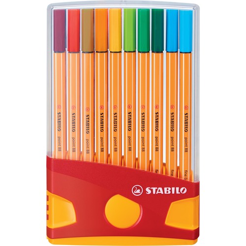 Fineliner Point 88 Color Parade 0,4mm farbig sortiert Stabilo 8820
