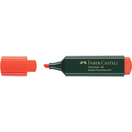 Textmarker 1548 Keilspitze orange Faber Castell 154815 Produktbild