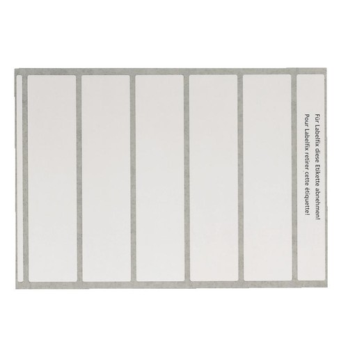 Beschriftungsetiketten Inkjet+Laser OCplus 46x195mm weiß Leitz 6652-00-01 (BTL=500 STÜCK) Produktbild Front View L