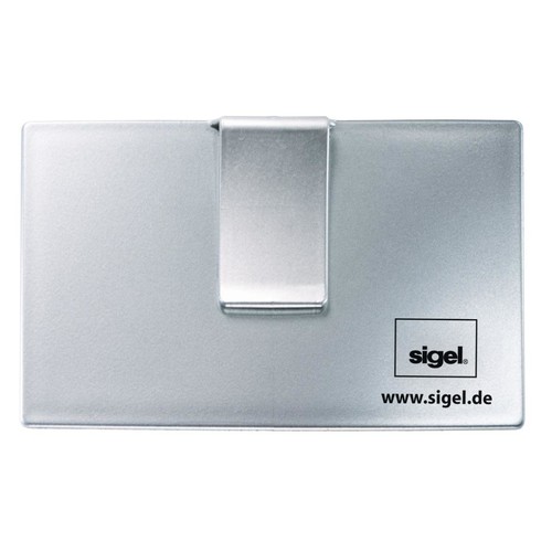 Haftmarker Film + Clip 50x12mm 5 Farben transparent Sigel HN610 (PACK=5x 25 STÜCK) Produktbild Additional View 3 L
