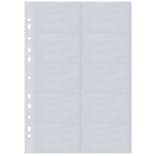 Visitenkartenringbuch mit Register für 400Karten schwarz Kunststoff Sigel VZ301 Produktbild Additional View 1 L