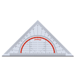 Geometriedreieck Flex 16cm transparent biegsam Maped 028600 Produktbild Additional View 1 S