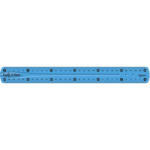 Lineal Twist'n Flex 30cm verschiedene Farben Kunststoff biegsam Maped 027900 Produktbild Additional View 1 L