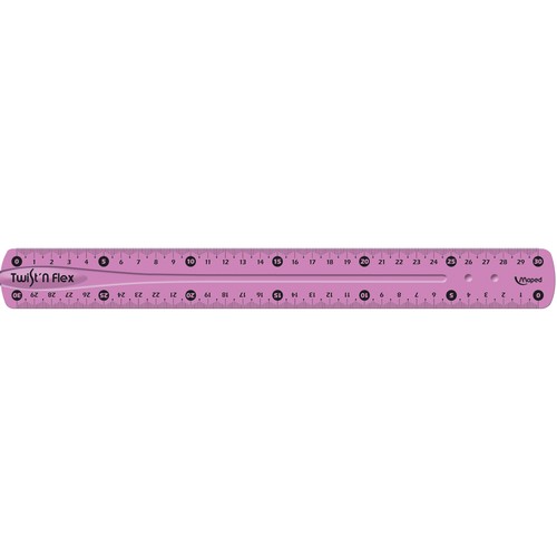 Lineal Twist'n Flex 30cm verschiedene Farben Kunststoff biegsam Maped 027900 Produktbild Additional View 3 L