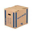 Umzugskarton Multibox XS 455x345x410mm braun/blau Karton Nips 118182122 Produktbild