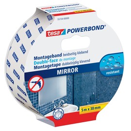 Powerbond SPIEGEL 38mm x 5m beidseitig klebend Tesa 55734-00000-02 (RLL=5 METER) Produktbild