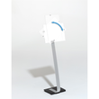 Bodenständer CRYSTAL SIGN STAND A3 125cm silber/Acryl Aluminium Durable 4819-23 Produktbild Additional View 2 S