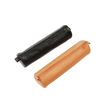 Schlamperrolle rund schwarz 21x6cm Leder Alassio 43031 Produktbild