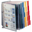 Sichttafelwandhalter FUNCTION WALL 20 5676 + 20 Sichttafeln 5607 Durable 5692-00 Produktbild Additional View 1 S