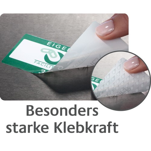 Etiketten Laser 45,7x25,4mm auf A4 Bögen weiß abziehsicher Zweckform L6145-20 (PACK=800 STÜCK) Produktbild Additional View 3 L