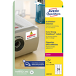 Kraftkleber-Etiketten Laser 63,5x33,9mm auf A4 Bögen weiß Zweckform L6141-20 (PACK=480 STÜCK) Produktbild Additional View 1 S