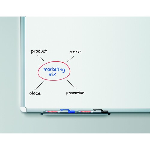 Whiteboardmarker retract 12 1,5-3mm Rundspitze blau trocken abwischbar Edding 4-12003 Produktbild Additional View 3 L