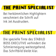 Textmarker Executive 73 2-5mm Keilspitze gelb Stabilo 73/14 Produktbild Additional View 9 S