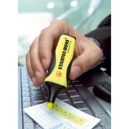 Textmarker Executive 73 2-5mm Keilspitze gelb Stabilo 73/14 Produktbild Additional View 2 L