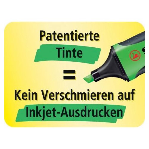 Textmarker Executive 73 2-5mm Keilspitze gelb Stabilo 73/14 Produktbild Default L