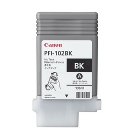 Tintenpatrone PFI-102BK für Canon IPF 500/600130ml schwarz Canon 0895b001 Produktbild