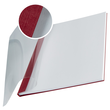 Bindemappen Soft Cover A4 für 36-70Blatt bordeaux/transparent Leinenstruktur Leitz 7399-00-28 (PACK=10 STÜCK) Produktbild