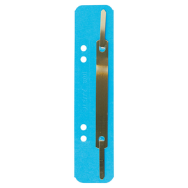 Einhänge-Heftstreifen kurz mit Metall-Deckschiene 35x158mm blau Karton Leitz 3701-00-35 (PACK=25 STÜCK) Produktbild