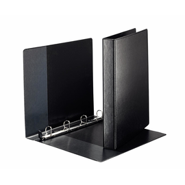 Ringbuch SoftClick Premium A4 Überbreite 4Ringe Ringe-Ø20mm bis 180Blatt schwarz PP Leitz 4601-00-95 Produktbild