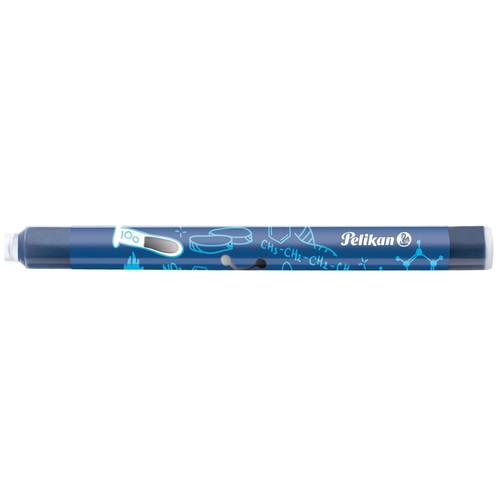 Tintenpatrone für Griffix Schulfüller P1RB mit Motiv Tiere königsblau löschbar Pelikan 400192106 (PACK = 2x5 STÜCK) Produktbild Additional View 4 L