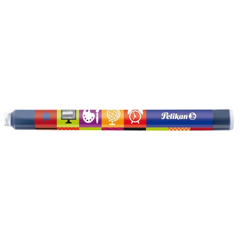 Tintenpatrone für Griffix Schulfüller P1RB mit Motiv Tiere königsblau löschbar Pelikan 400192106 (PACK = 2x5 STÜCK) Produktbild Additional View 8 L