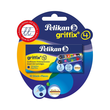 Tintenpatrone für Griffix Schulfüller P1RB mit Motiv Tiere königsblau löschbar Pelikan 960559 (PACK = 2x5 STÜCK) Produktbild Additional View 1 S