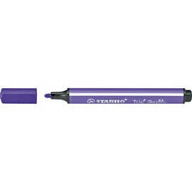 Dreikant-Fasermaler Trio Scribbi 368 1,5-2mm violett Stabilo 368/955 Produktbild