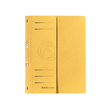 Ösenhefter 1/2 Vorderdeckel kaufmännische Heftung 238x305mm gelb Karton Herlitz 10837326 Produktbild