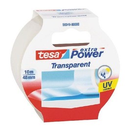 Gewebeband extra Power Universal 48mm x 10m transparent Tesa 56349-00000-02 (RLL=10 METER) Produktbild