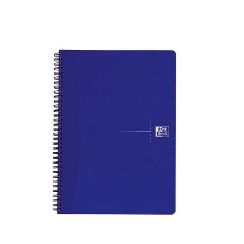 Collegeblock Oxford Blue A4+ kariert 4-fach Lochung 70Blatt 90g Optik Paper weiß 100050225 Produktbild Additional View 1 L