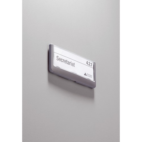 Türschild CLICK SIGN 149x52,5mm graphit kunststoff Durable 4860-37 Produktbild Additional View 4 L