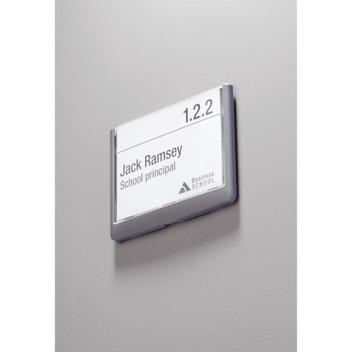 Türschild CLICK SIGN 149x105,5mm graphit kunststoff Durable 4861-37 Produktbild Additional View 3 L