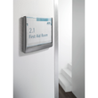 Türschild CLICK SIGN 149x148,5mm graphit kunststoff Durable 4862-37 Produktbild Additional View 5 S