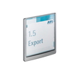 Türschild CLICK SIGN 149x148,5mm graphit kunststoff Durable 4862-37 Produktbild Additional View 1 S