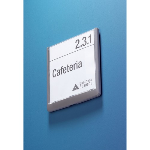Türschild CLICK SIGN 149x148,5mm graphit kunststoff Durable 4862-37 Produktbild Additional View 2 L