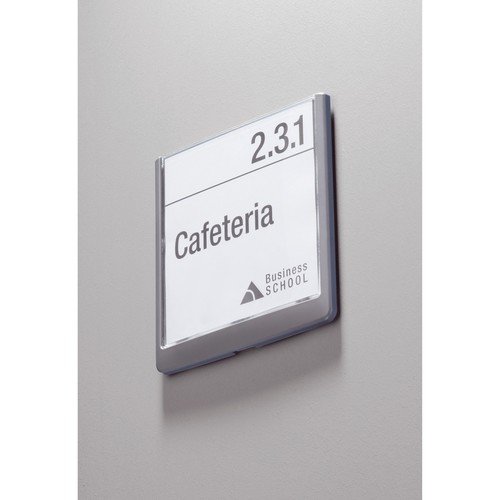 Türschild CLICK SIGN 149x148,5mm graphit kunststoff Durable 4862-37 Produktbild Additional View 3 L