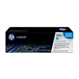 Toner 125A für Color Laserjet CP1210 cyan 1400Seiten HP CB541A Produktbild