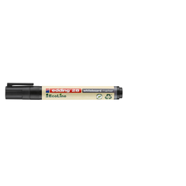 Whiteboardmarker EcoLine 28 1,5-3mm Rundspitze schwarz trocken abwischbar Edding 4-28001 Produktbild