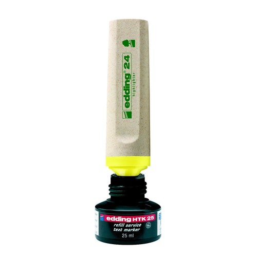 Textmarker EcoLine 24 Highlighter 2-5mm Keilspitze rosa Edding 4-24009 Produktbild Additional View 1 L