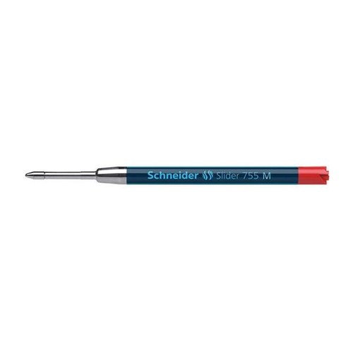 Kugelschreibermine G2 mittel rot Slider 755M Schneider 175602 Produktbild Front View L