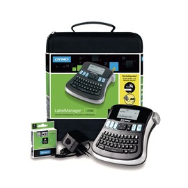 Beschriftungsgerät LabelManager 210 D inkl.Koffer,Netzteil,Schriftband D1-Bänder -12mm Dymo S0964070 Produktbild