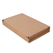 Wellpappe Postversandkarton braun DIN A4 / 305 x 215 x 40mm / 1.20E Produktbild