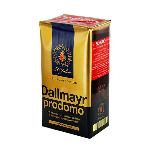Kaffee Dallmayr Prodomo gemahlen (PACK=500 GRAMM) Produktbild Front View L