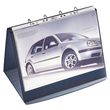 Tisch-Flipchart DURASTAR A4 quer mit 10 Hüllen basaltgrau kunststoff Durable 8567-39 Produktbild Additional View 2 S