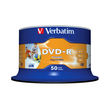 DVD-R 16fach Spindel bedruckbar 4,7GB Verbatim 43533 (ST=50 STÜCK) Produktbild