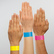 Eventbänder mit Etiketten 26cm neonblau besonders weiches Material Sigel EB211 (PACK=120 STÜCK) Produktbild Additional View 5 S