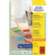 Etiketten Inkjet+Laser+Kopier 25,4x10mm auf A4 Bögen rot wiederablösbar Zweckform L6036-20 (PACK=3780 STÜCK) Produktbild Additional View 1 S