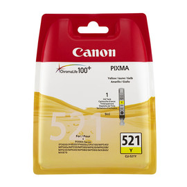 Tintenpatrone CLI-521Y für Canon Pixma IP3600/4600 9ml yellow Canon 2936b001 Produktbild