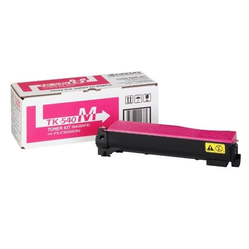 Toner TK-540M für FS-C5100DN 4000Seiten magenta Kyocera Produktbild Front View L