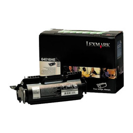 Toner für Optra T640/T642 21000Seiten schwarz Lexmark 64016HE Produktbild